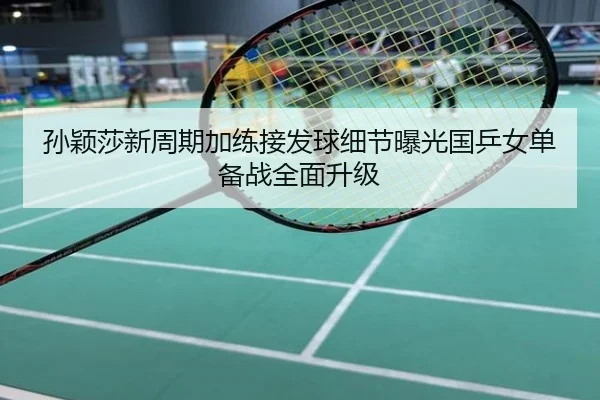 孙颖莎新周期加练接发球细节曝光国乒女单备战全面升级